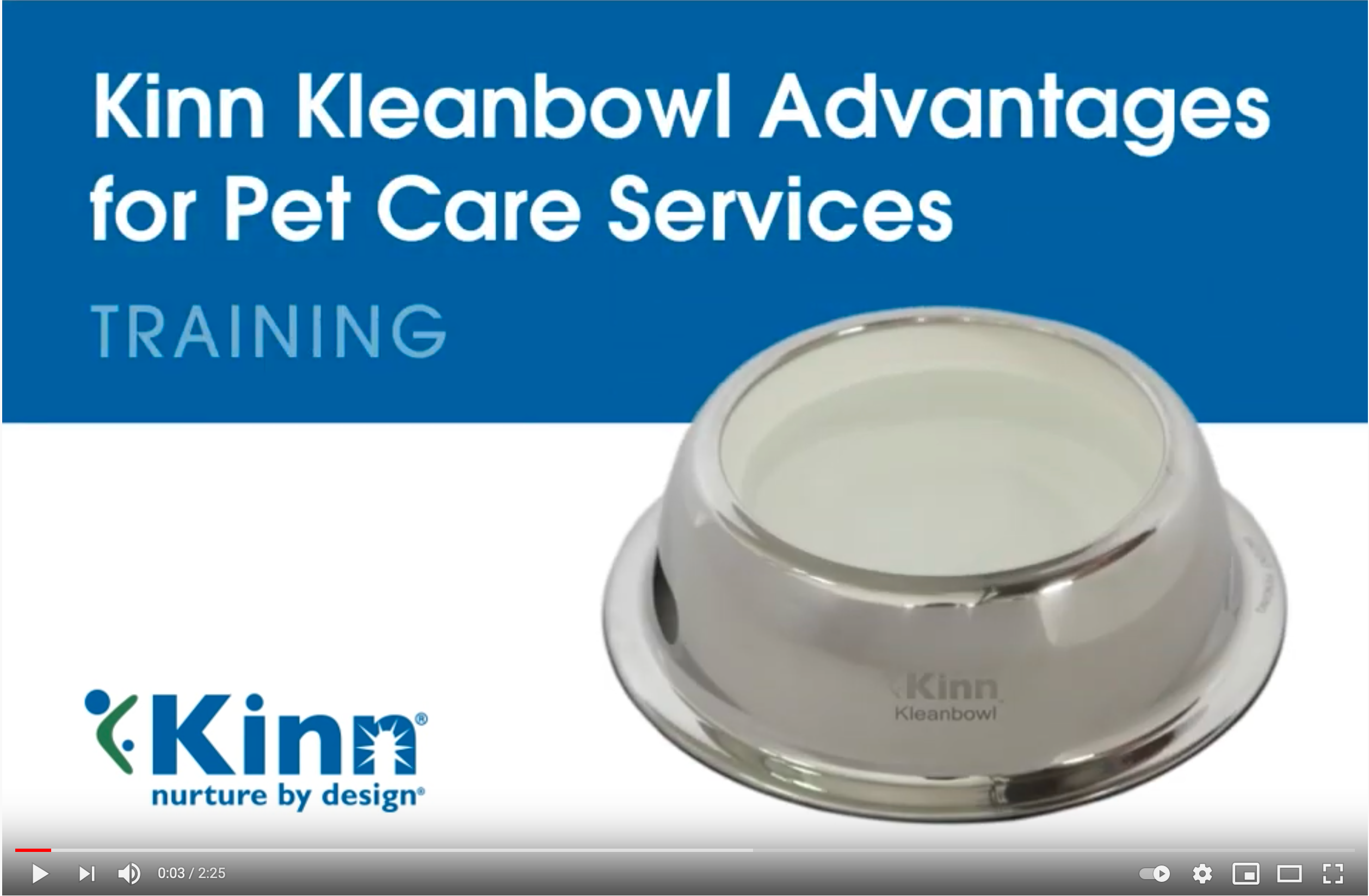 Load video: Kinn Staff Training Video