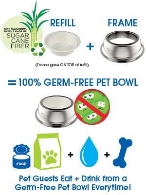 100% Germ Free Petbowl