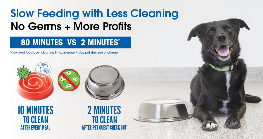 Slow Feeding with Less Cleaning
No Germs and More Profits